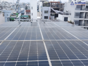 Công trình điện mặt trời 9,68kW tại quận 7